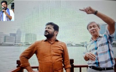 సింగపూర్ బోట్ ట్రిప్ నుండి సీఎం రేవంత్ రెడ్డి