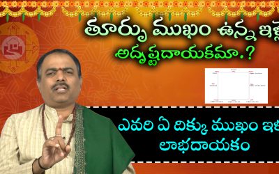 తూర్పు ముఖం ఉన్న ఇళ్లే అదృష్టదాయకమా