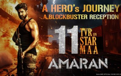 శివ కార్తికేయన్ ‘అమరన్’ టెలివిజన్ లో కూడా సూపర్ హిట్