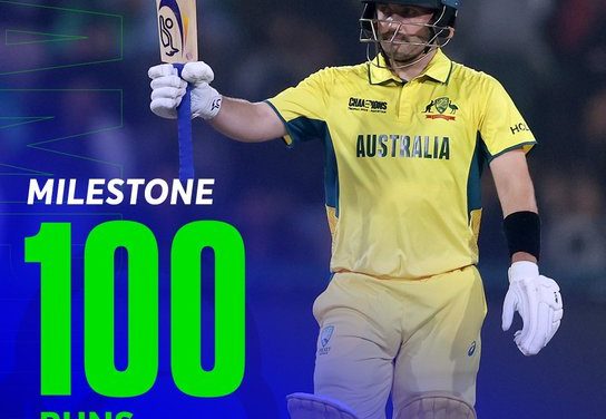C ట్రోఫీ : 351 పరుగుల లక్ష్యాన్ని చేధించిన ఆస్ట్రేలియా
