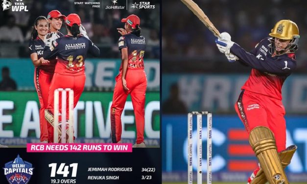WPL : చెలరేగిన స్మృతి మందన ; డీసీ పై ఆర్సీబీ ఘన విజయం