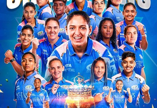 ఉమెన్ ప్రీమియర్ లీగ్ 2025 ఛాంపియన్స్ గా ముంబై ఇండియన్స్