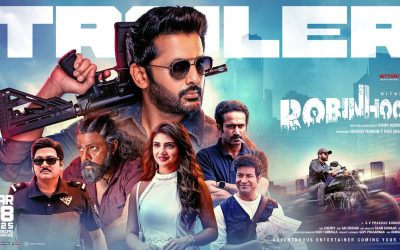 రాబిన్ హుడ్ ట్రైలర్ విడుదల ; చివర్లో డేవిడ్ వార్నర్ ఎంట్రీ