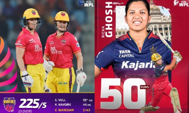 WPL :  హోరా హోరి పోరులో  యూపీ వారియర్స్ విజయం