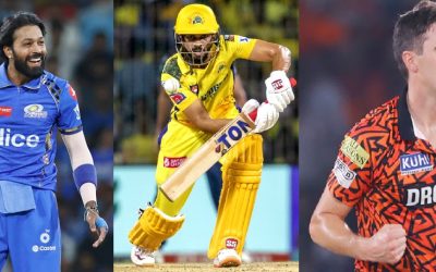 సి ఎస్ కే, ఎస్ ఆర్ హెచ్, ముంబై ఇండియన్స్ : 5-1-4-2