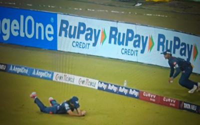 IPL 2025 : బదోని, రవి బిష్ణోయ్ సూపర్ స్టన్నింగ్ క్యాచ్