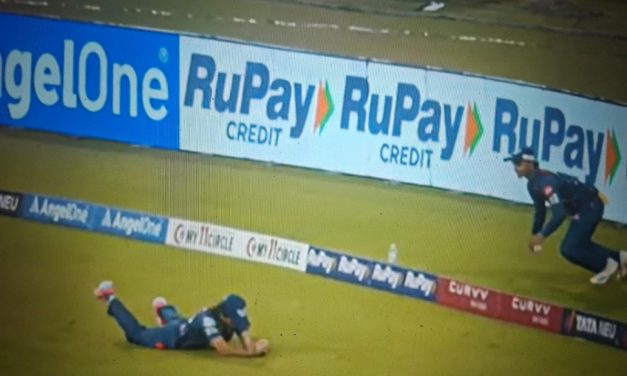 IPL 2025 : బదోని, రవి బిష్ణోయ్ సూపర్ స్టన్నింగ్ క్యాచ్