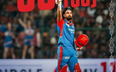 కె ఎల్ రాహుల్ వీరోచిత ఇన్నింగ్స్, ఢిల్లీ క్యాపిటల్స్ ఘన విజయం