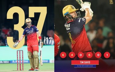 తడబడిన ఆర్సీబీ బ్యాటర్లు, ఢిల్లీ క్యాపిటల్స్ లక్ష్యం 164