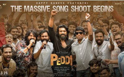 పెద్ది  : 1000 మంది డాన్సర్లతో  రామ్ చరణ్ ఇంట్రడక్షన్ సాంగ్  