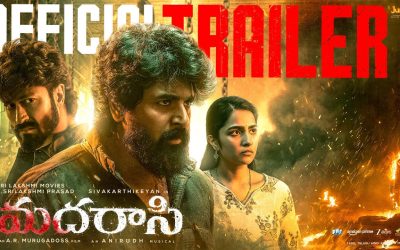 యాక్షన్ థ్రిల్లర్ గా ‘మదరాసి’ సినిమా ట్రైలర్ విడుదల