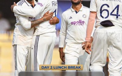 ముత్తుసామి సెంచరీ ;భారీ స్కోర్ దిశగా సౌత్ ఆఫ్రికా