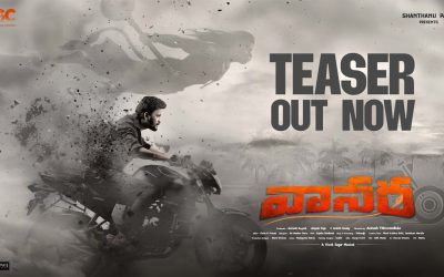 విశ్వక్ సేన్ వాయిస్ తో వానర టీజర్ విడుదల