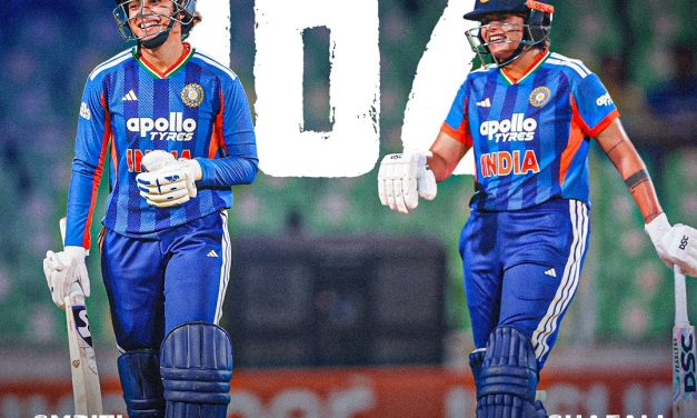 4th T20   : విజృంభించిన షెఫాలీ వర్మ, స్మ్రితి మందన