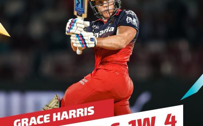 గ్రేస్ హారిస్ విధ్వంసం ; RCB తొమ్మిది వికెట్ల తేడాతో  ఘన విజయం