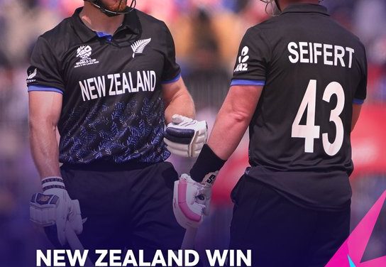 T20 World Cup : ఆఫ్ఘానిస్తాన్ పై న్యూజిలాండ్ ఘన విజయం